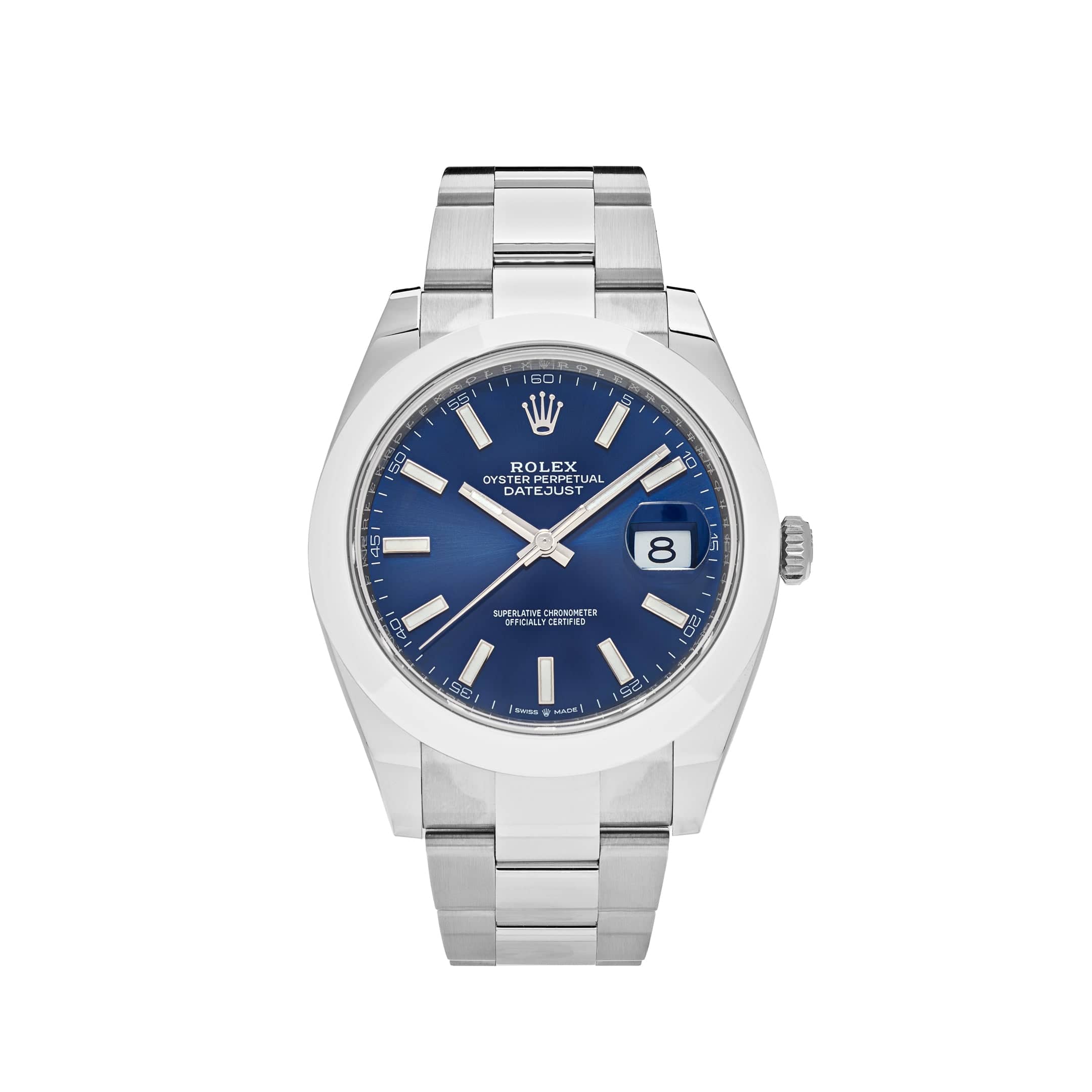 Rolex Datejust 41 126300 Stainless Steel Blue Dial Oyster (2025)