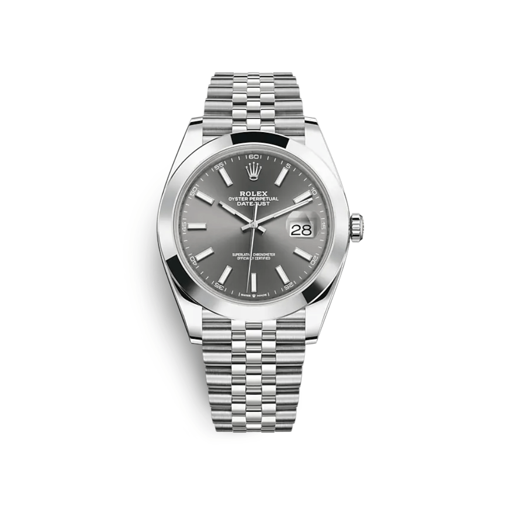 Rolex Datejust 41 126300 Stainless Steel Slate Dial Jubilee