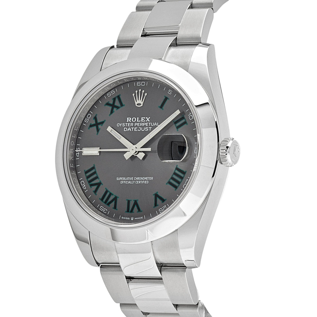 Rolex Datejust 41 126300 'Wimbledon' Stainless Steel Slate Dial Oyster (2024)