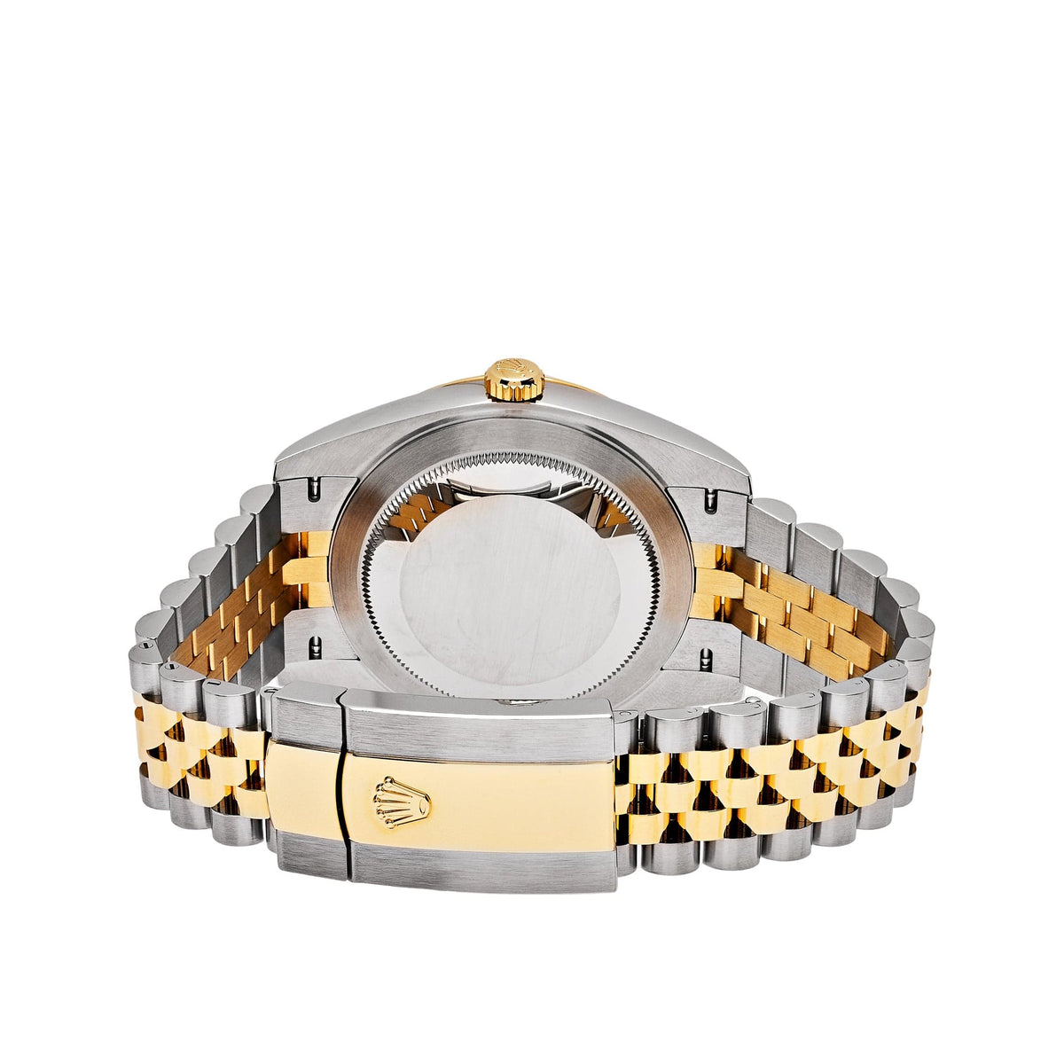 Rolex Datejust 41 126303 Stainless Steel Yellow Gold Black Dial Jubilee