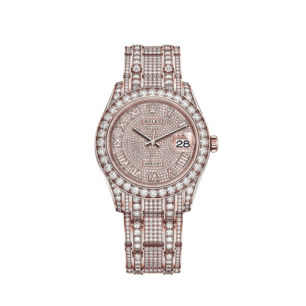 Rolex Datejust Pearlmaster 39 86405RBR Diamond Paved