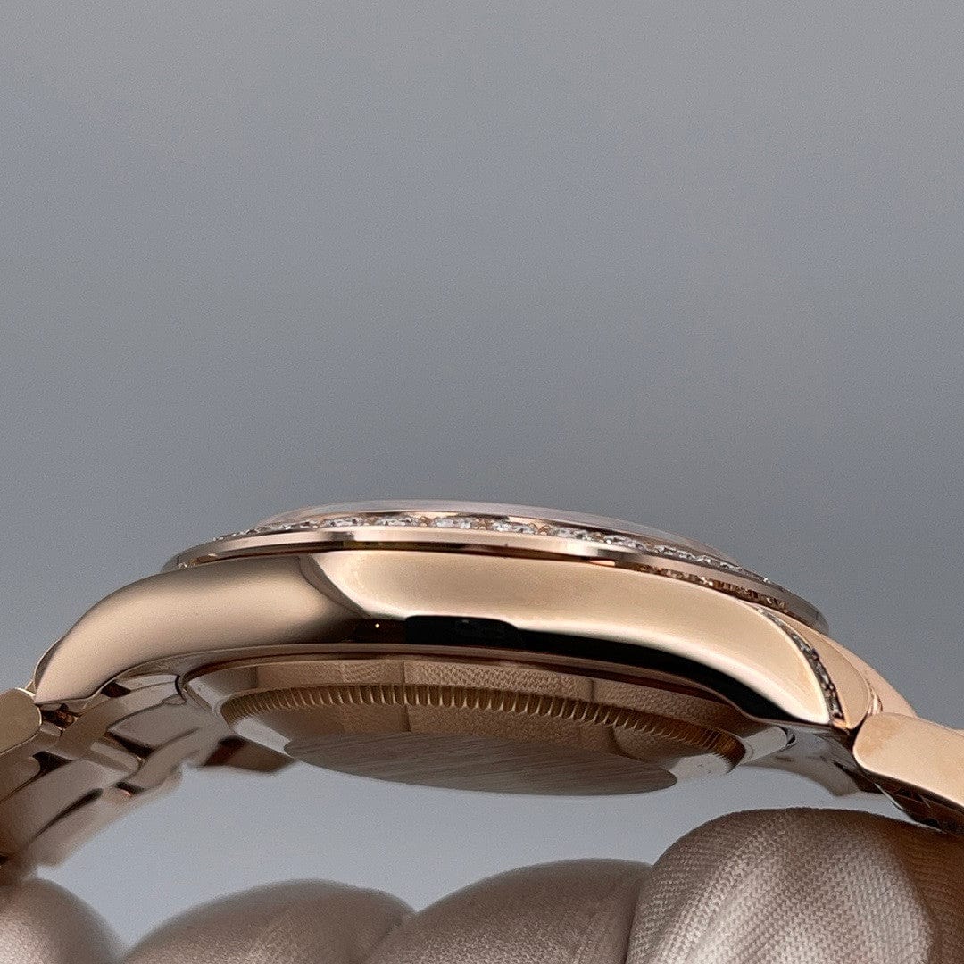 Rolex Datejust Pearlmaster 39 86405RBR Diamond Paved