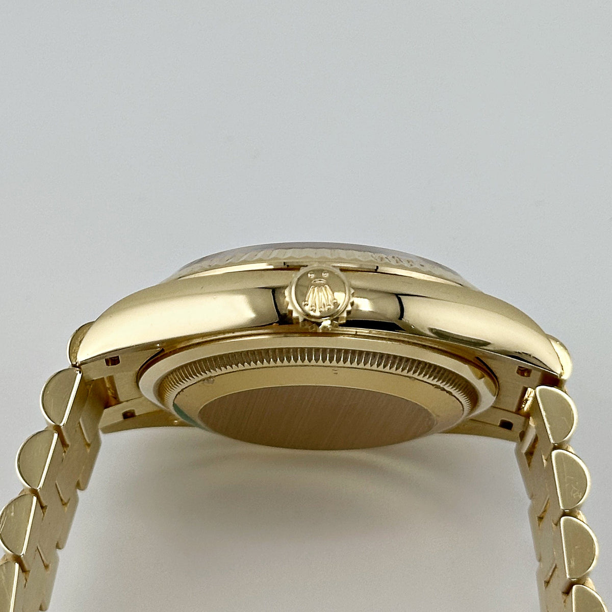 Rolex Day-Date 36 128238 Yellow Gold Green Ombré Diamond Dial