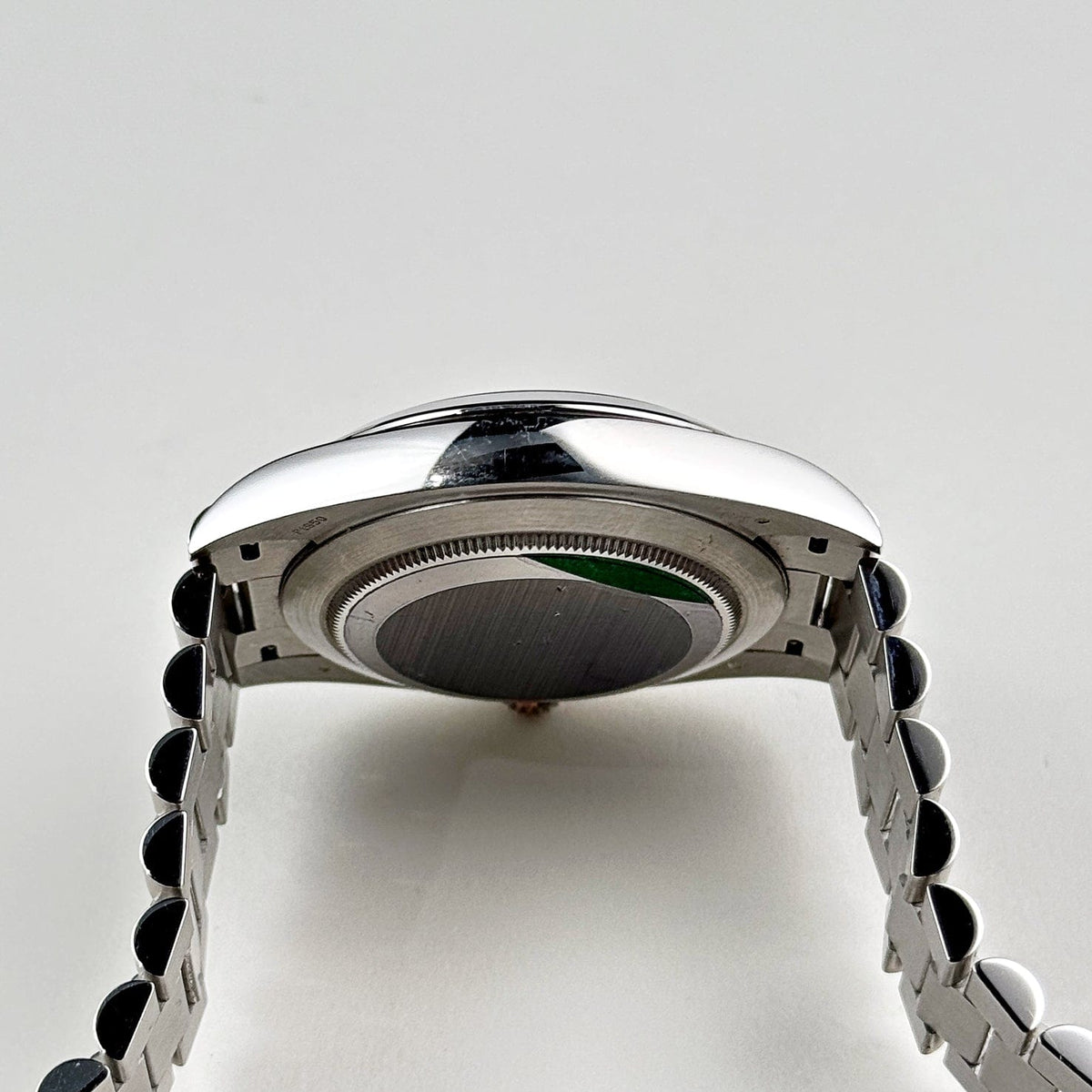 Rolex Day-Date 40 228206 Platinum Olive Green Arabic Dial