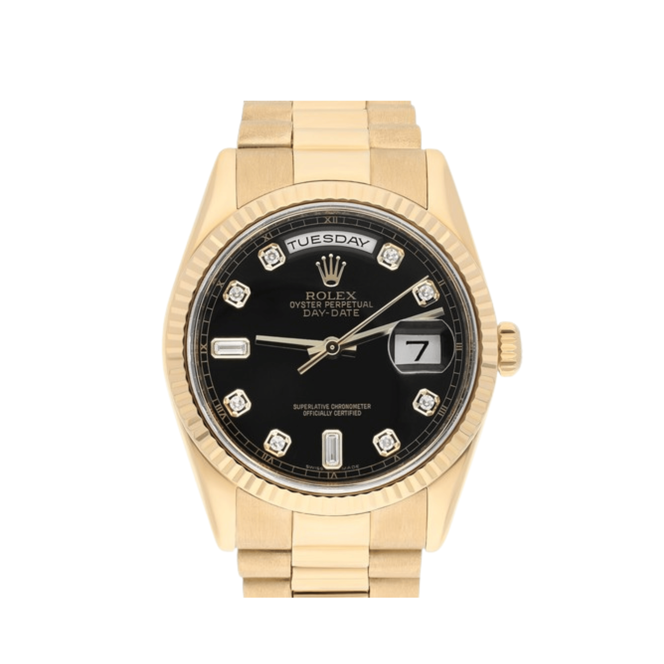 Rolex Day-Date 36 118238 Yellow Gold Black Diamond Dial (2006/2007)