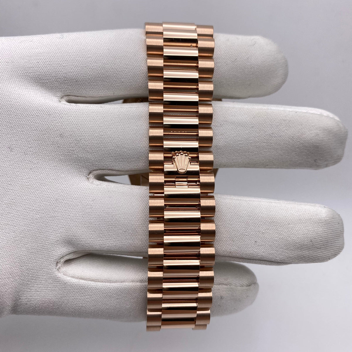 Rolex Day-Date 36 128345RBR Rose Gold Eisenkiesel Diamond Dial