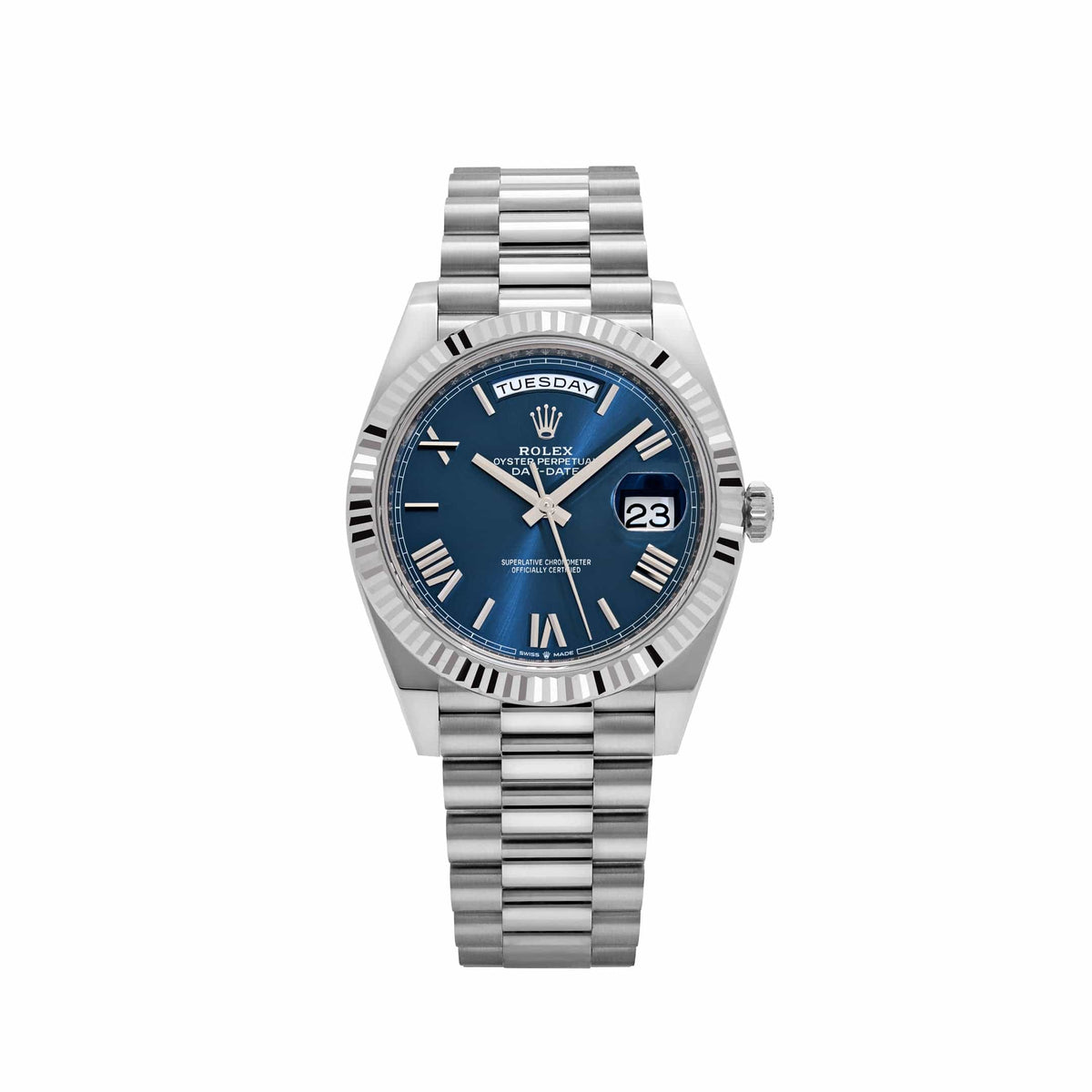 Rolex Day-Date 40 228239 White Gold Blue Dial (2018)