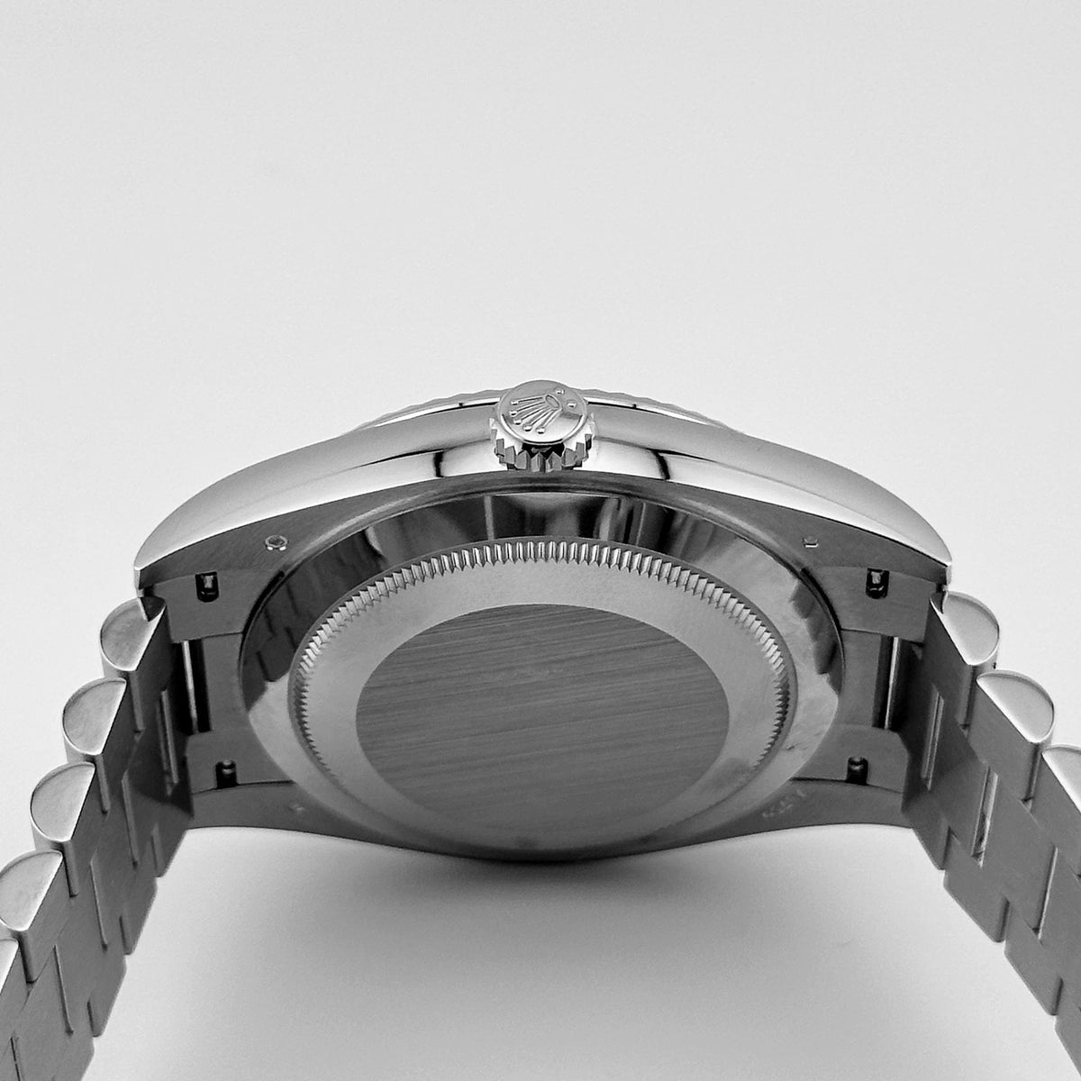 Rolex Day-Date 40 228239 White Gold Blue Ombre Roman Numeral Dial (2025)
