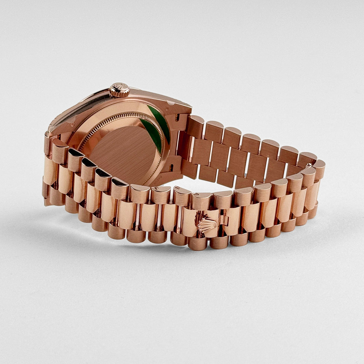 Rolex Day-Date 40 228345RBR Rose Gold Diamond Dial Diamond Bezel (2021)