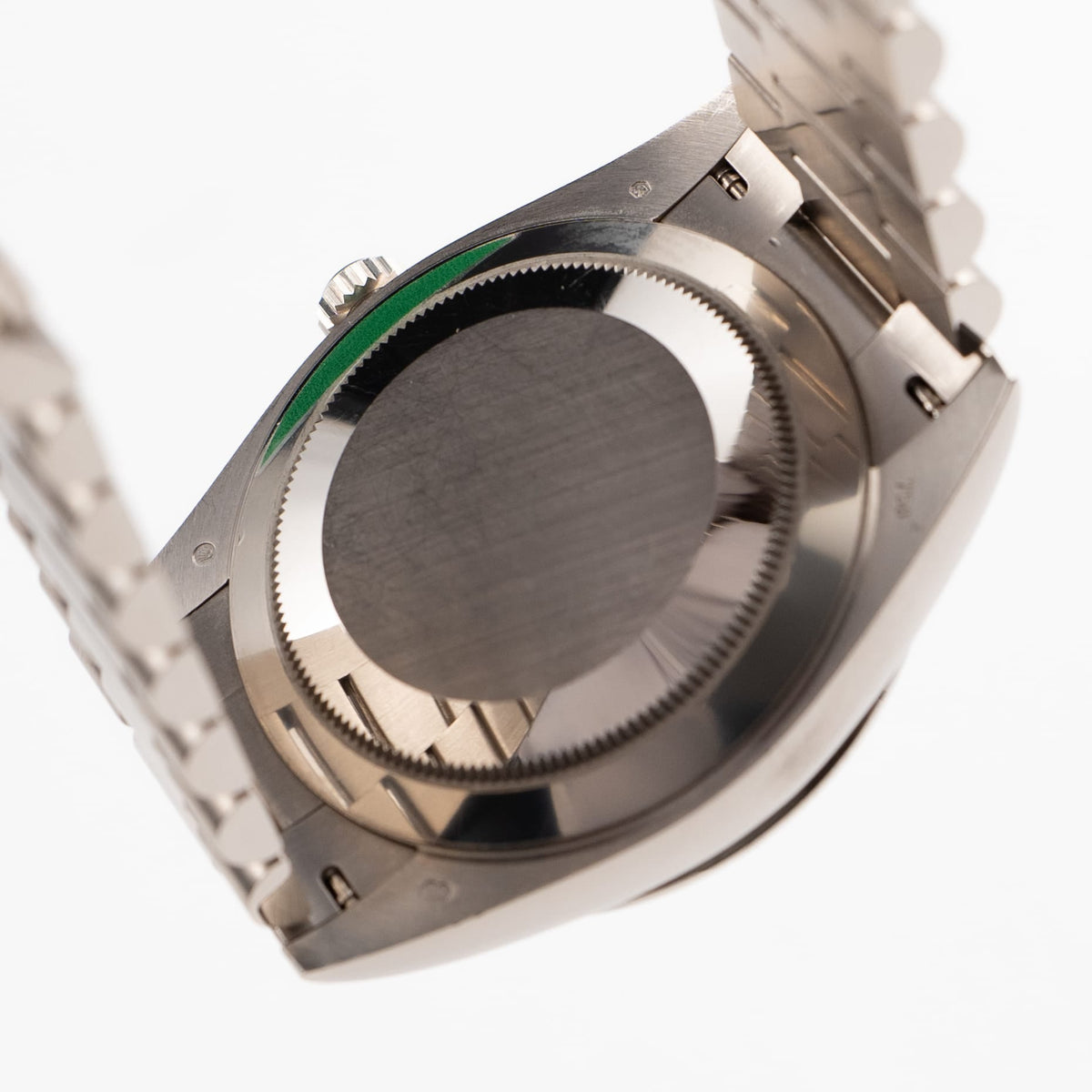 Rolex Day-Date 40 228349RBR White Gold Black Diamond Baguette Dial Diamond Bezel (2021)