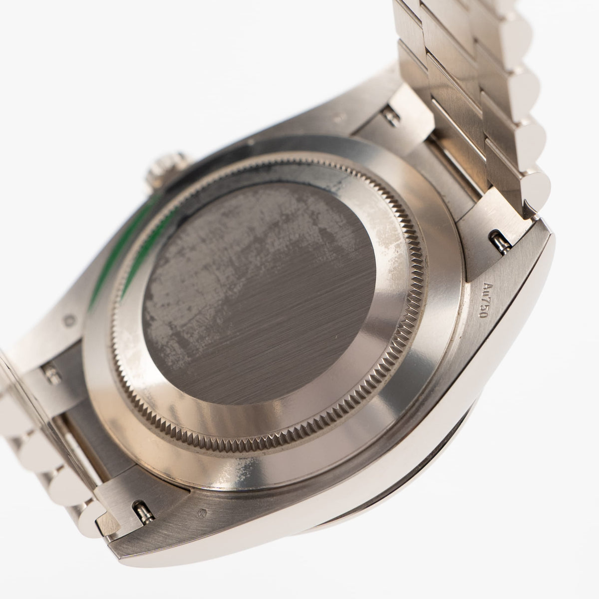 Rolex Day-Date 40 228349RBR White Gold Meteorite Diamond Baguette Dial Diamond Bezel (2022)