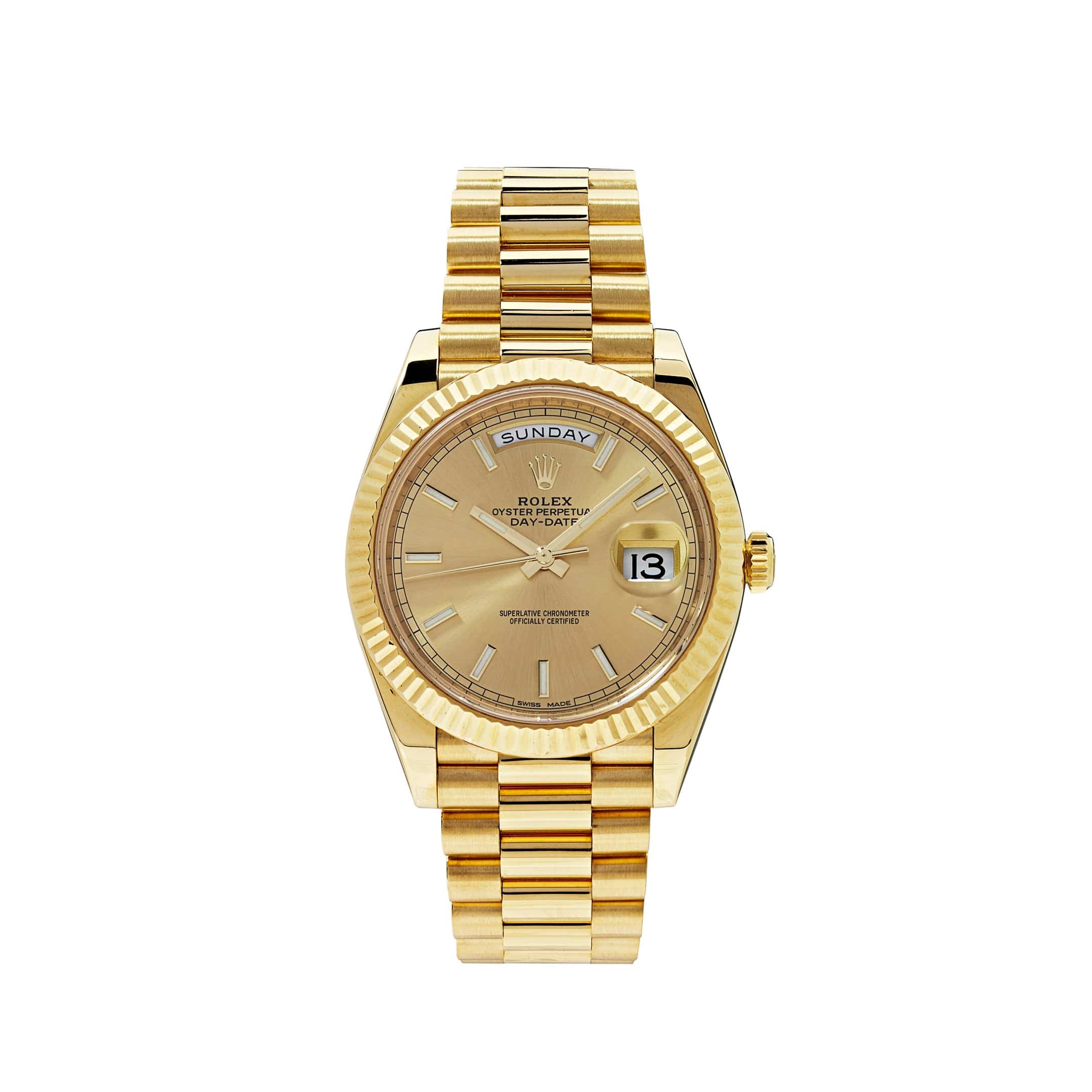 Rolex Day-Date 40 228238 Yellow Gold Champagne Dial (2026)