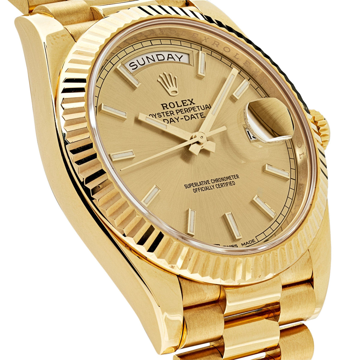 Rolex Day-Date 40 228238 Yellow Gold Champagne Dial (2026)