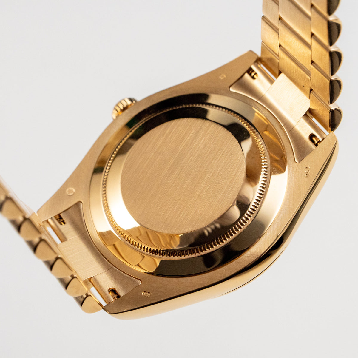 Rolex Day-Date II 218238 Yellow Gold Champagne Diamond Dial