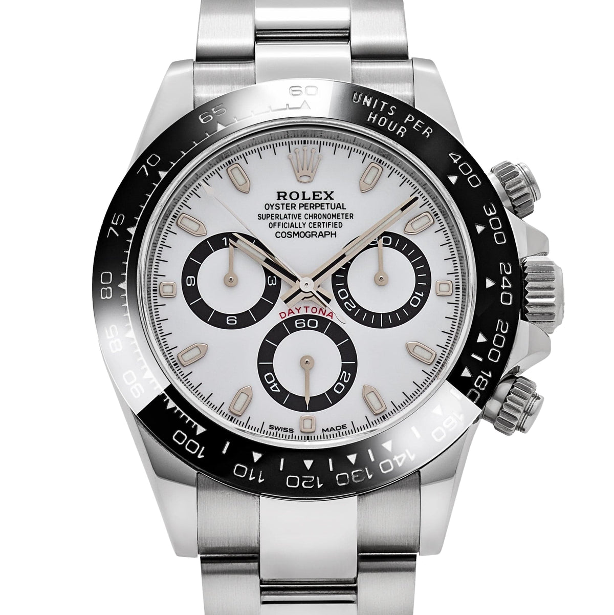 Rolex Daytona 116500LN Stainless Steel White Panda Dial (2021)
