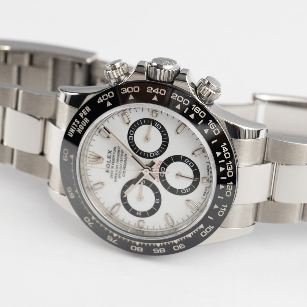 Rolex Daytona 116500LN Stainless Steel White Panda Dial (2023)