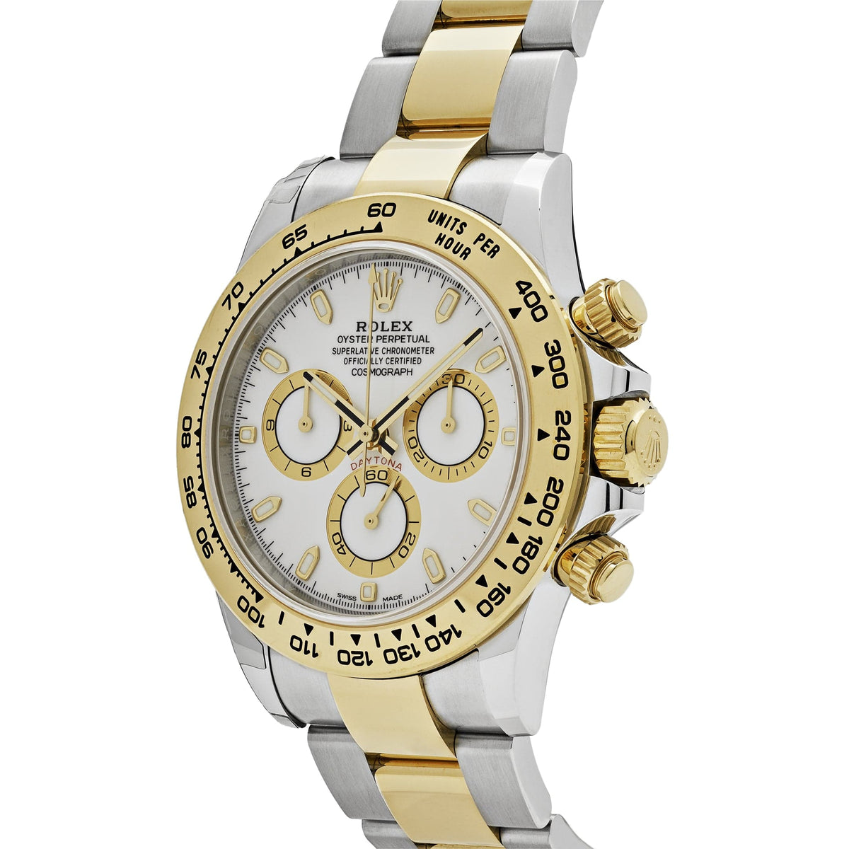 Rolex Daytona 116503 Two-Tone Yellow Gold Stainless Steel White Dial (2020)