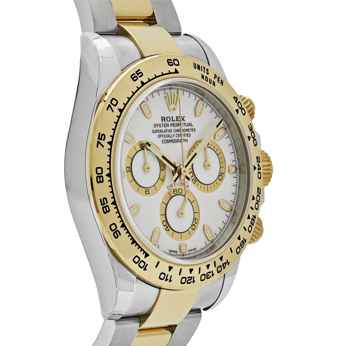 Rolex Daytona 116503 Two-Tone Yellow Gold Stainless Steel White Dial (2020)