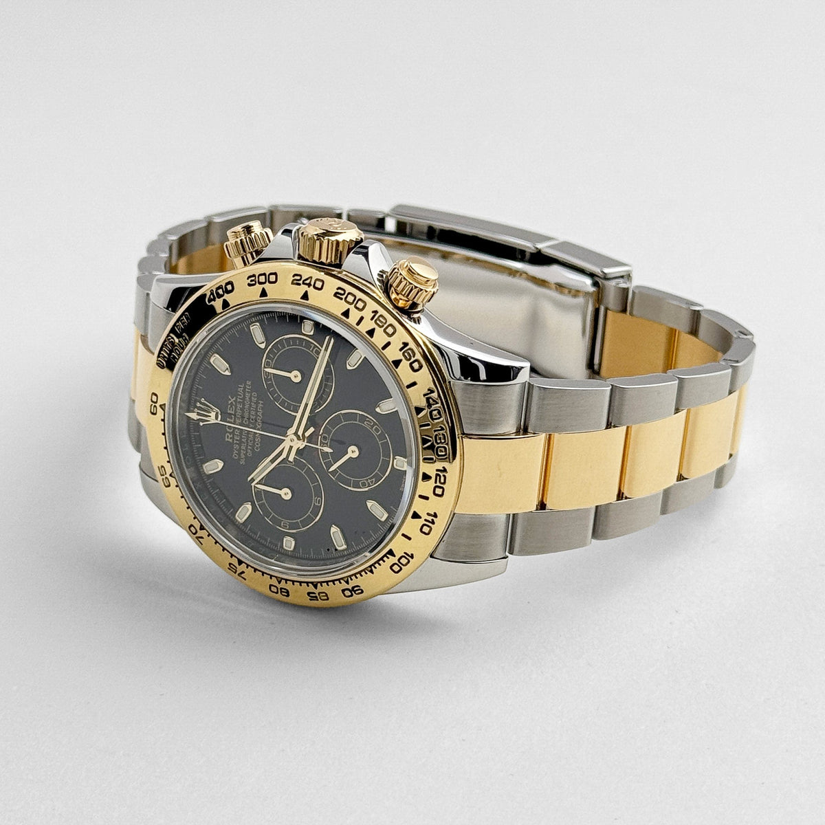 Rolex Daytona 116503 Yellow Gold Stainless Steel Black Dial