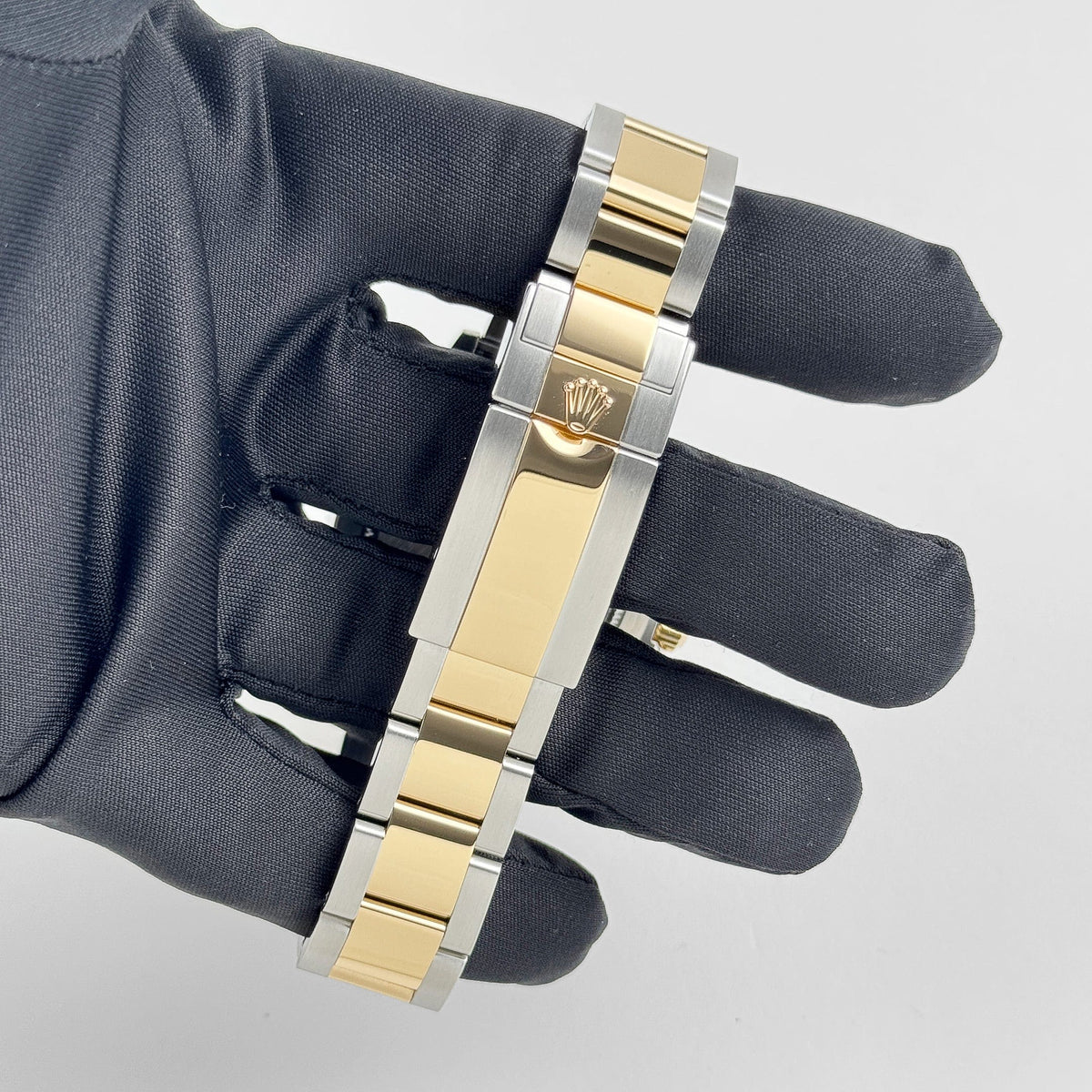 Rolex Daytona 116503 Yellow Gold Stainless Steel Black Mother of Pearl Diamond Dial