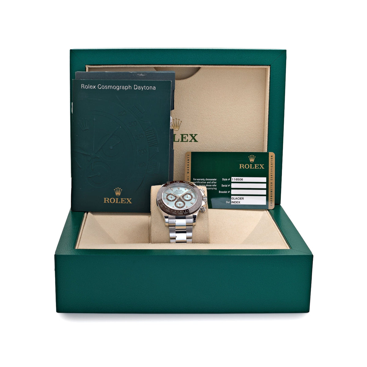 Rolex Daytona 116506 Platinum Ice Blue Dial
