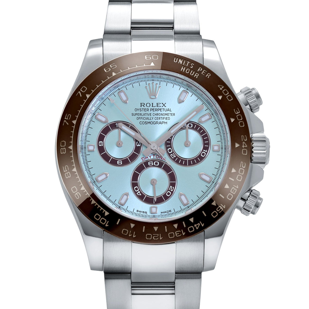 Rolex Daytona 116506 Platinum Ice Blue Dial