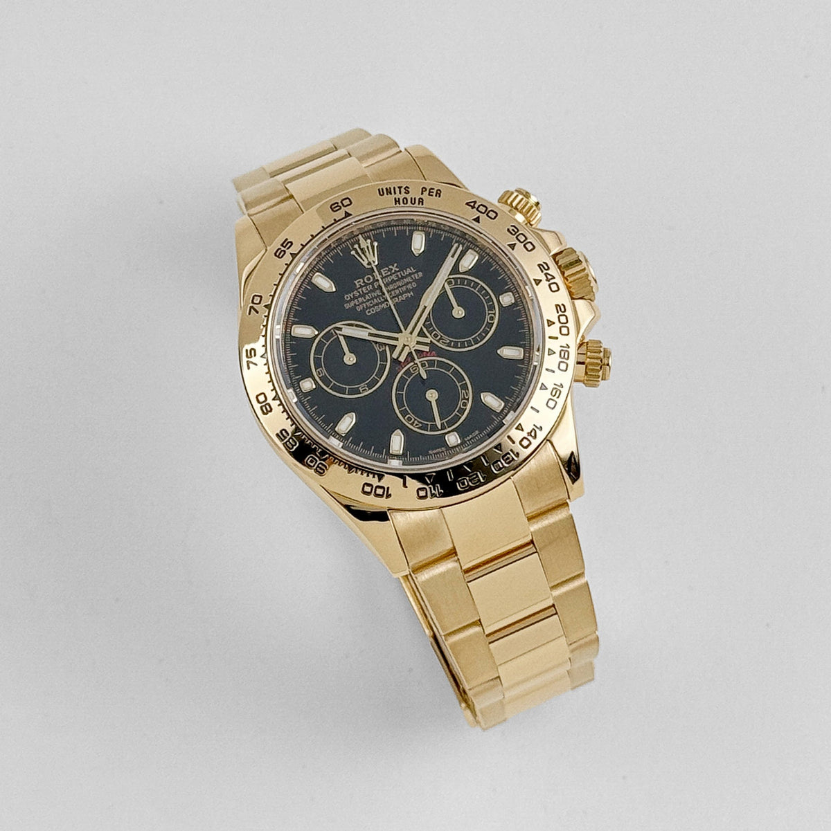 Rolex Daytona 116508 Yellow Gold Black Dial (2022)