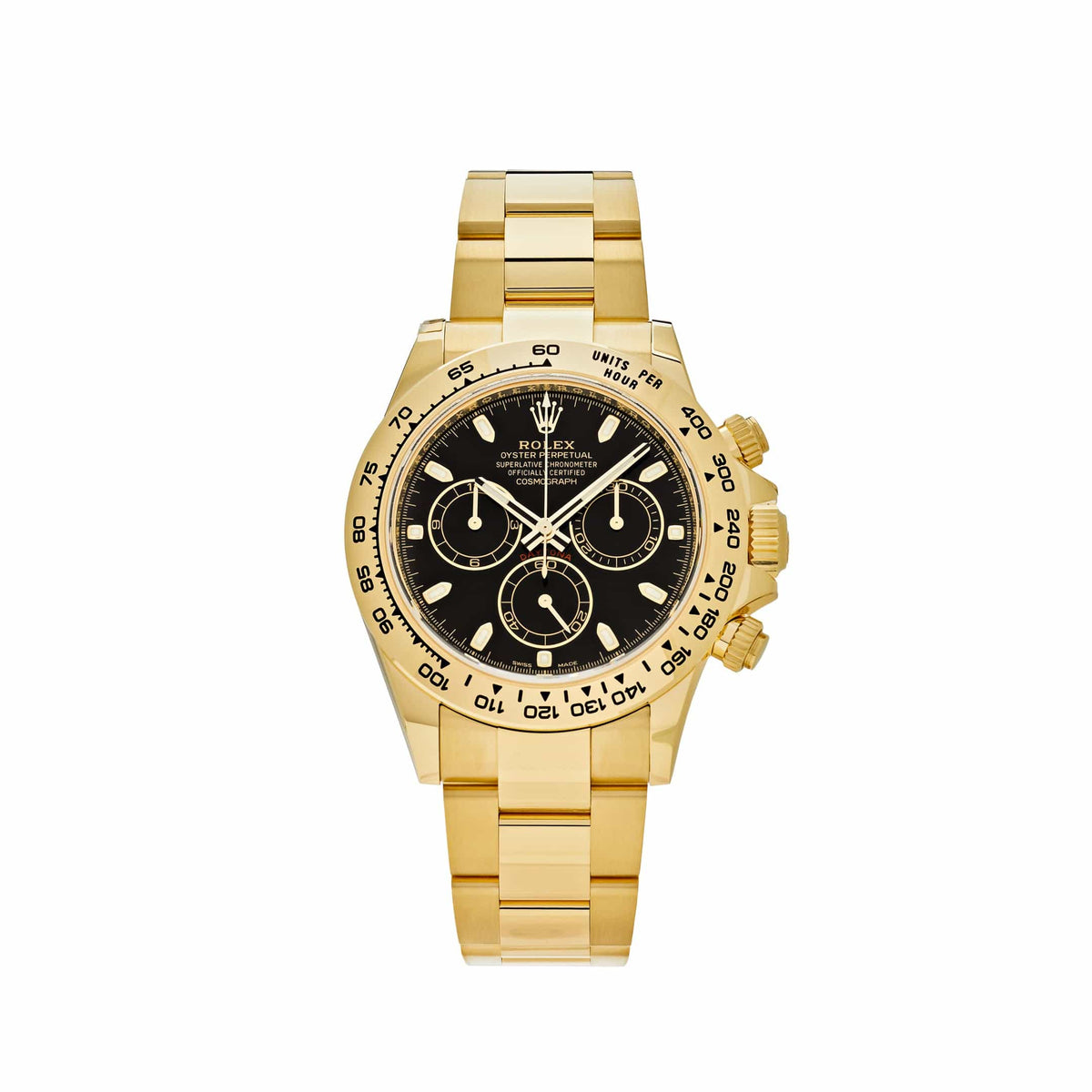 Rolex Daytona 116508 Yellow Gold Black Dial (2022)