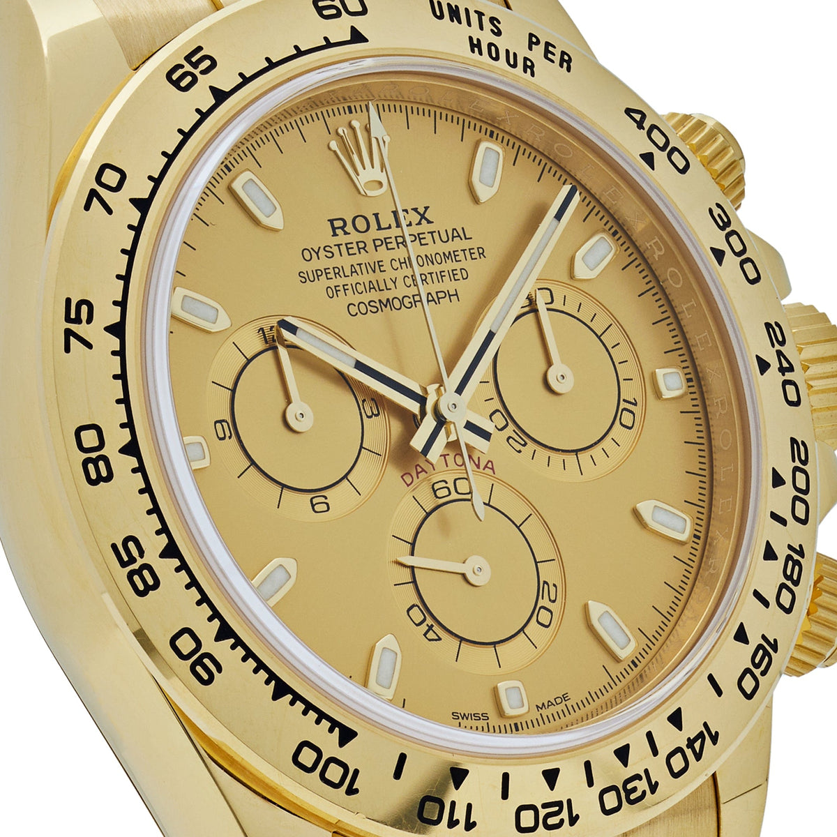 Rolex Daytona 116508 Yellow Gold Champagne Dial