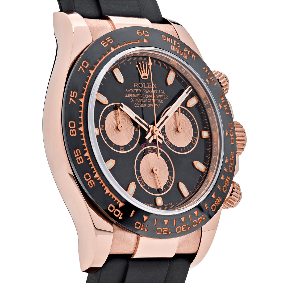 Rolex Daytona 116515LN Rose Gold Black Dial