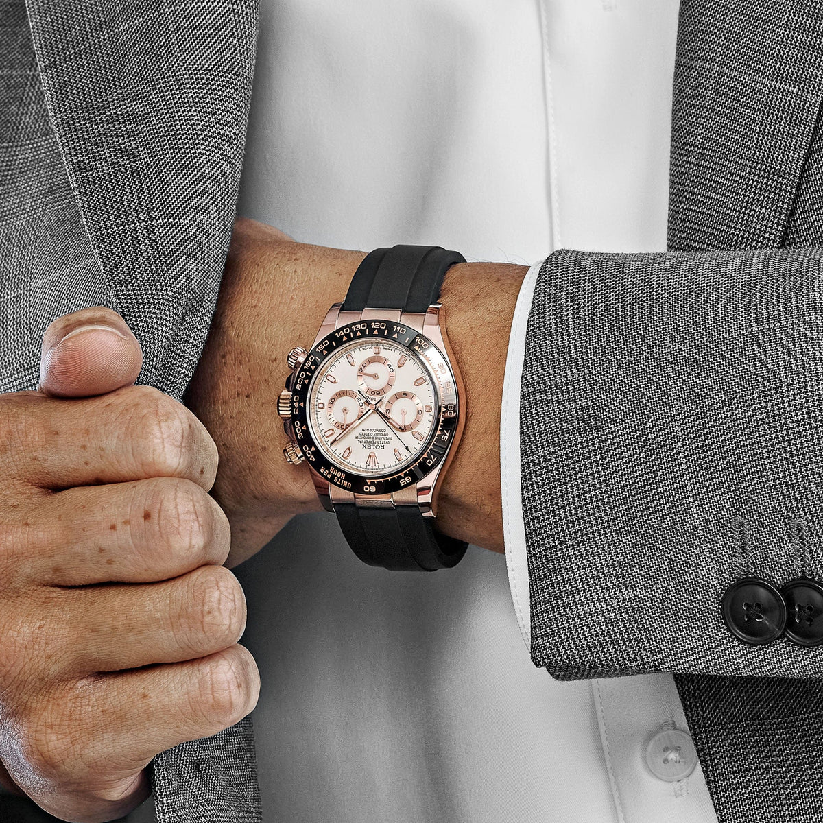 Rolex Daytona 116515LN Rose Gold Ivory Dial