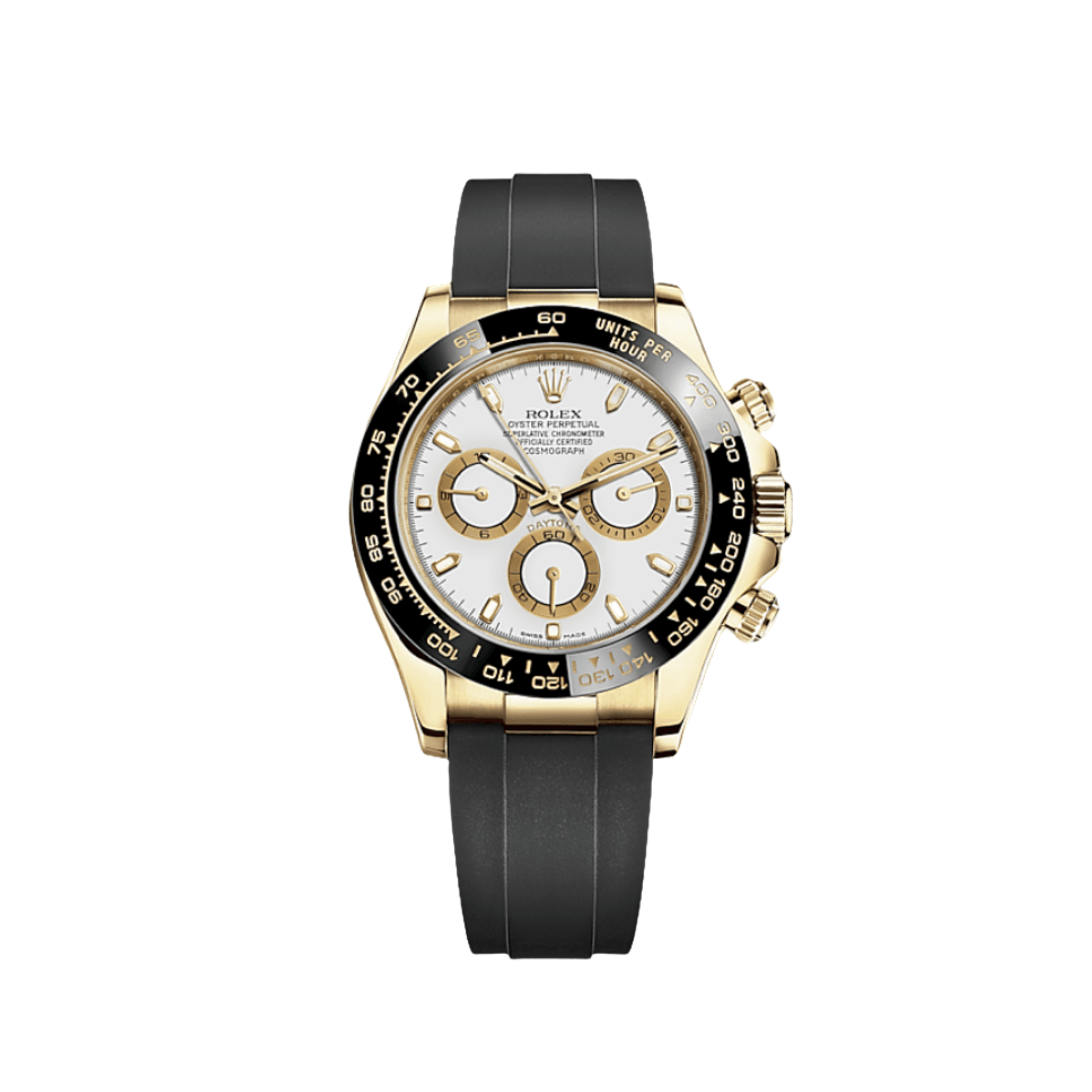 Rolex Daytona 116518LN Yellow Gold White Dial