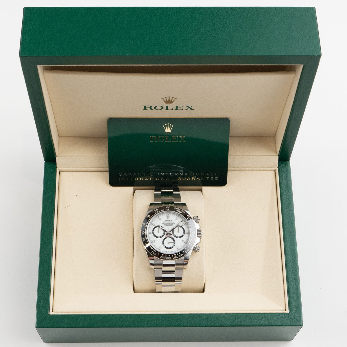 Rolex Daytona 126500LN Stainless Steel White Panda Dial