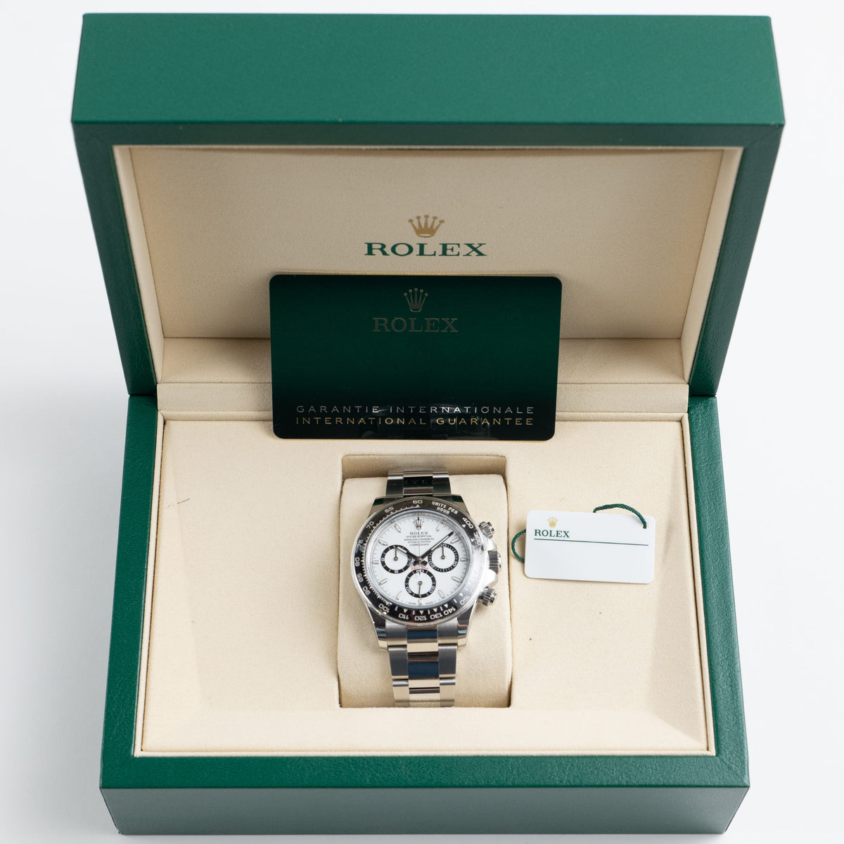 Rolex Daytona 126500LN Stainless Steel White Panda Dial (2026)