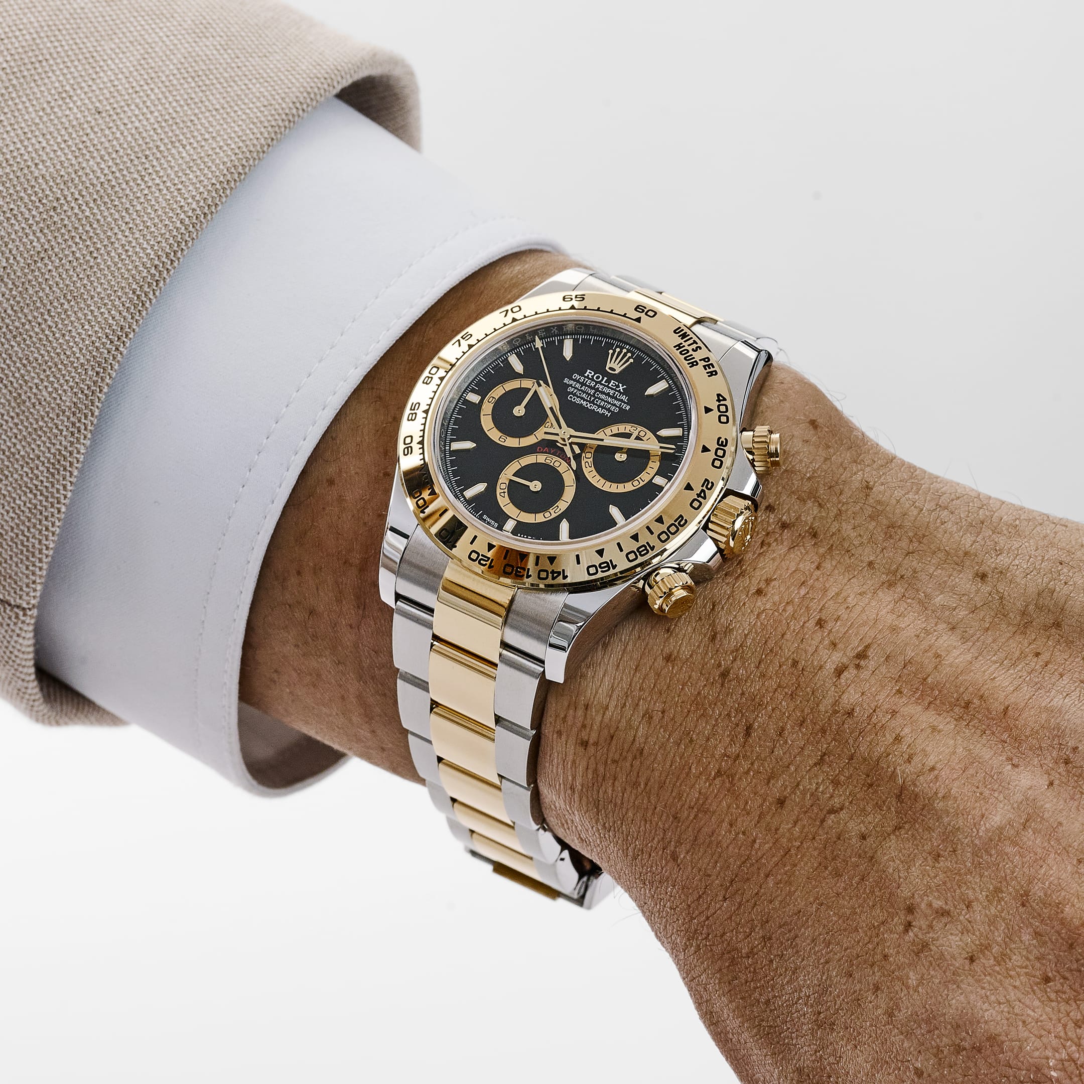 Rolex Daytona 126503 Stainless Steel Yellow Gold Black Dial (2025)