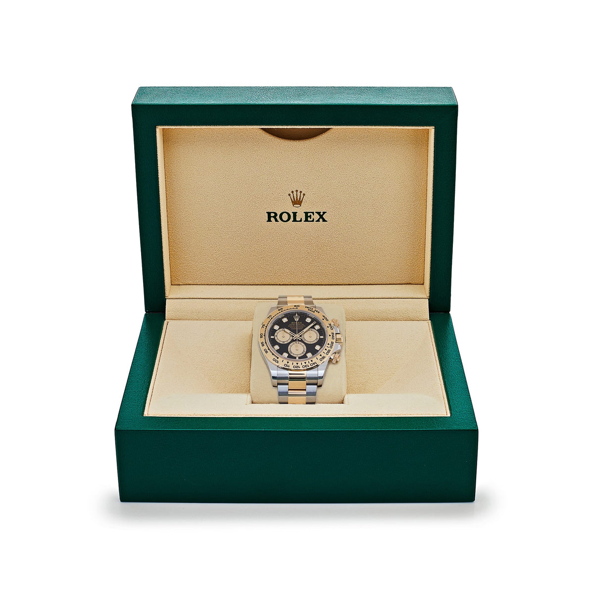 Rolex Daytona 126503 Stainless Steel Yellow Gold Black Diamond Dial (2024)