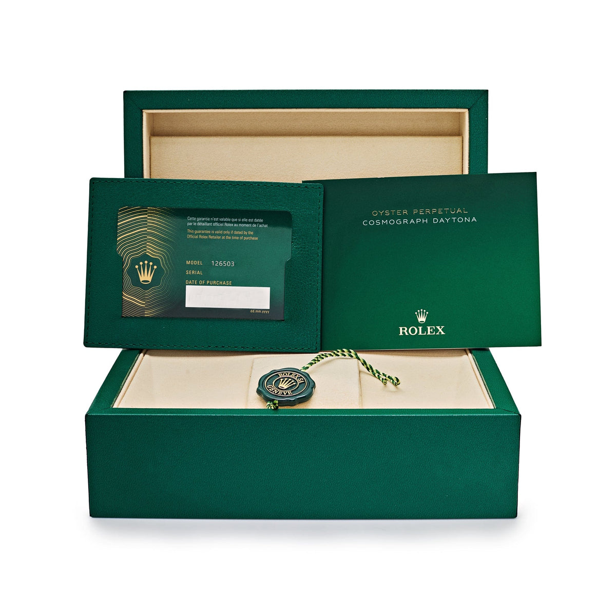Rolex Daytona 126503 Yellow Gold Stainless Steel Champagne Dial
