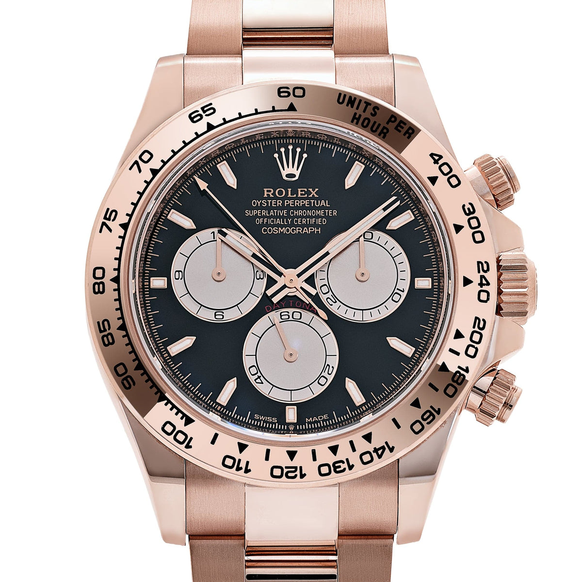 Rolex Daytona 126505 Rose Gold Bright Black Dial (2025)