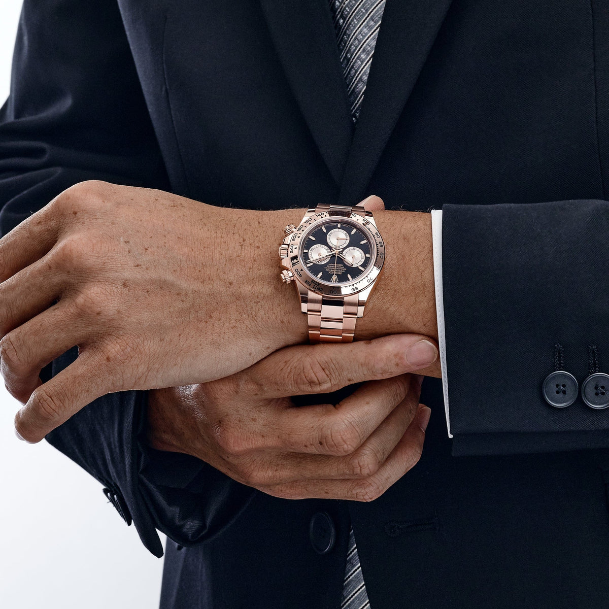 Rolex Daytona 126505 Rose Gold Bright Black Dial (2025)