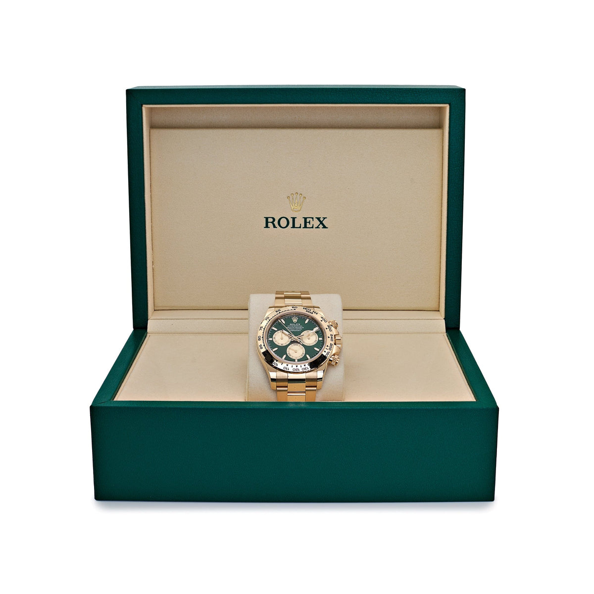 Rolex Daytona 126508 'John Mayer 2.0' Yellow Gold Bright Green and Golden Dial (2025)