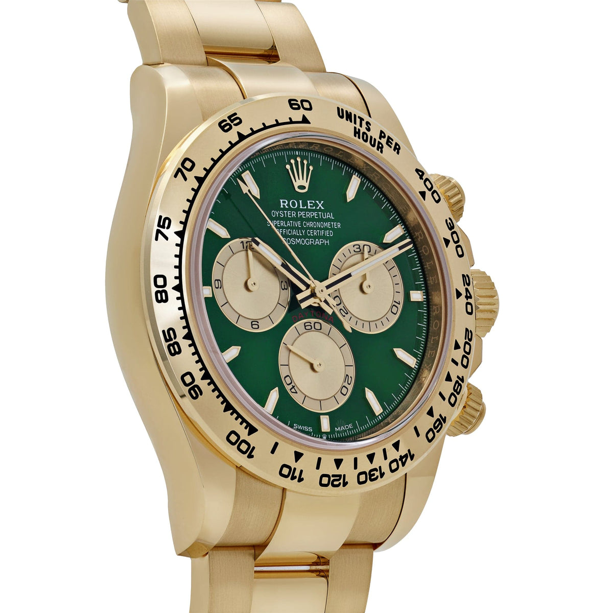 Rolex Daytona 126508 'John Mayer 2.0' Yellow Gold Bright Green and Golden Dial (2025)