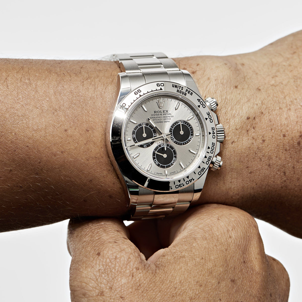 Rolex Daytona 126509 'Ghost' White Gold Silver Dial (2025)