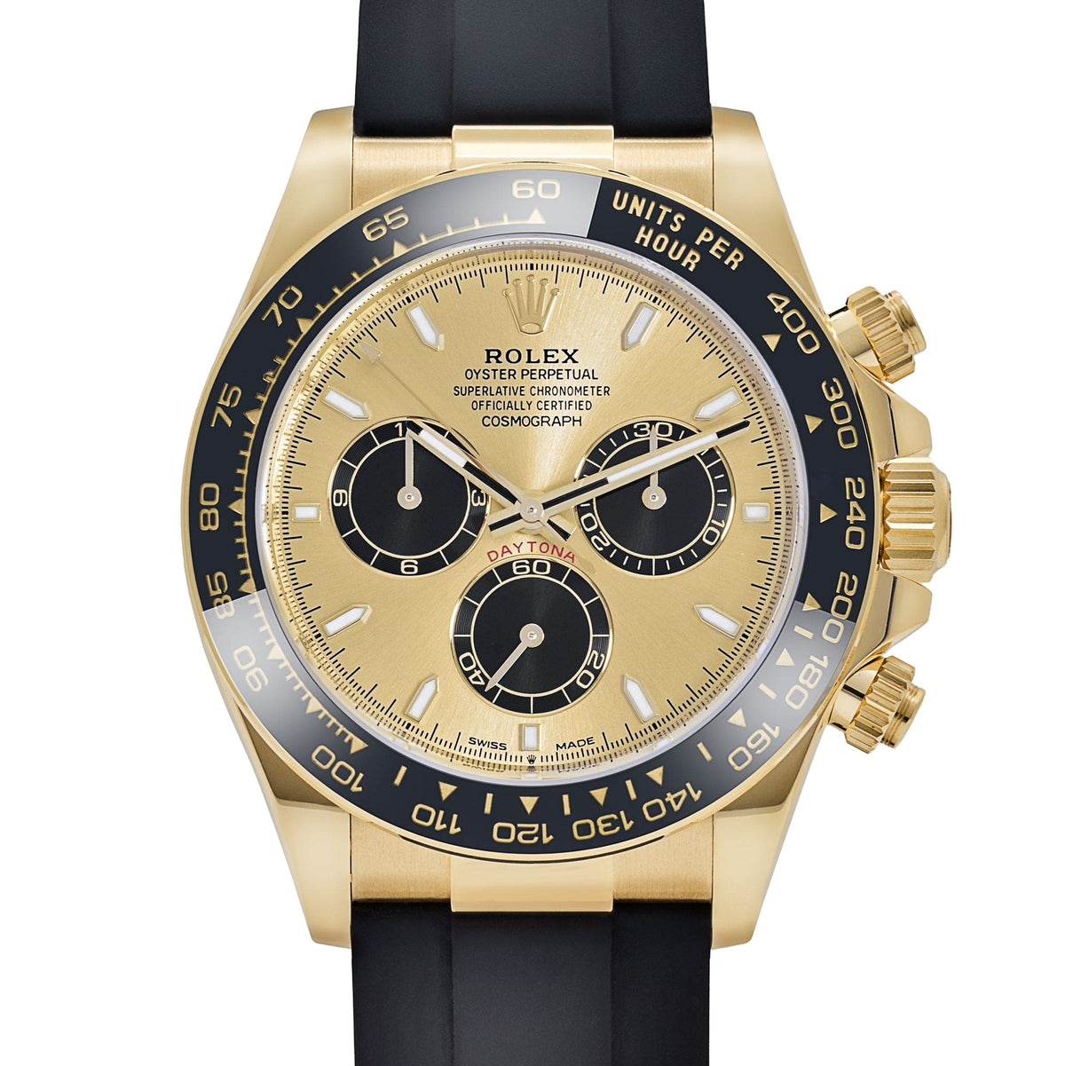 Rolex Daytona 126518LN 'Pikachu' Yellow Gold Champagne Black Dial (2024)