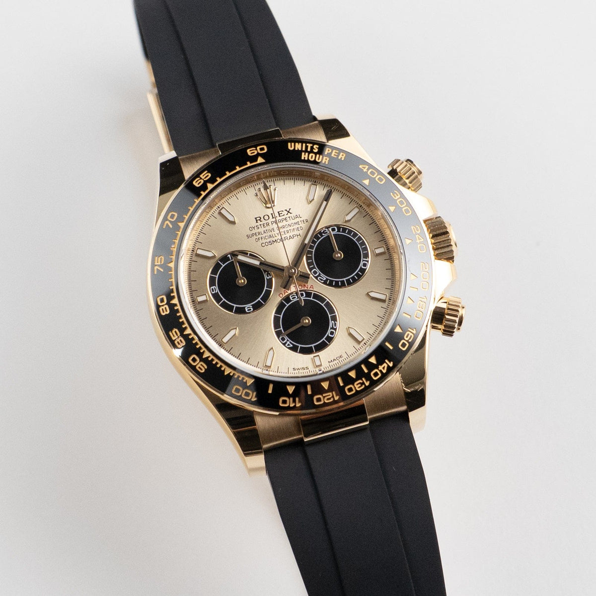 Rolex Daytona 126518LN 'Pikachu' Yellow Gold Champagne Black Dial (2024)