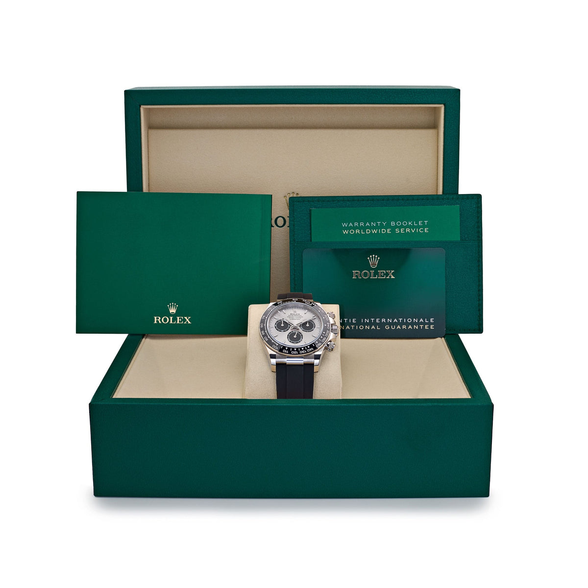 Rolex Daytona 126519LN 'Ghost' White Gold Steel and Bright Black Dial (2026)
