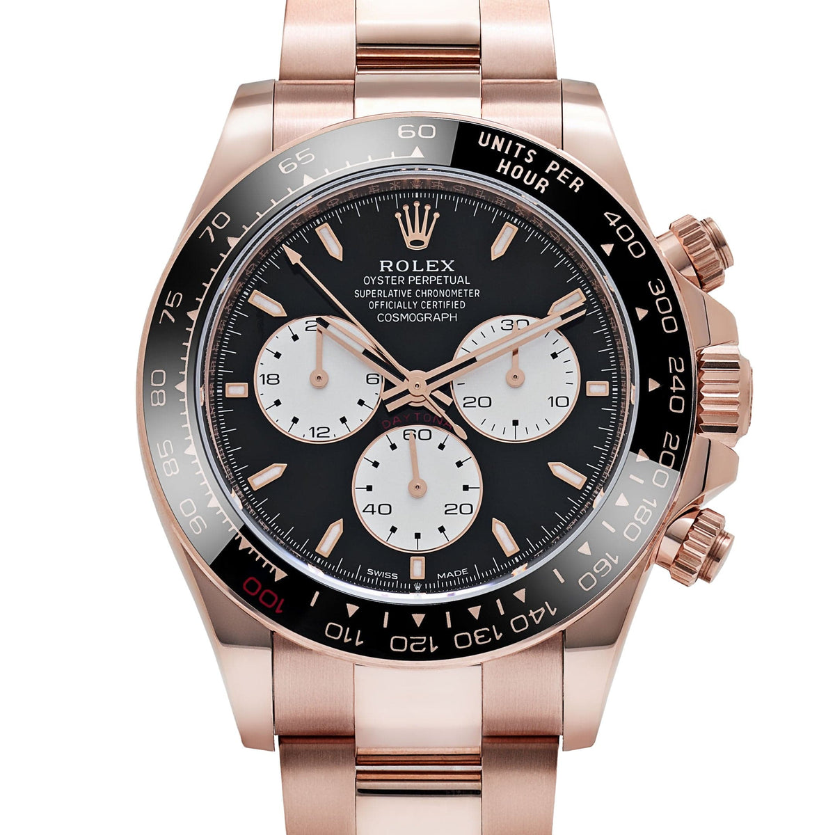 Rolex Daytona 126525LN 'Le Mans' Rose Gold Bright Black Dial (2026)