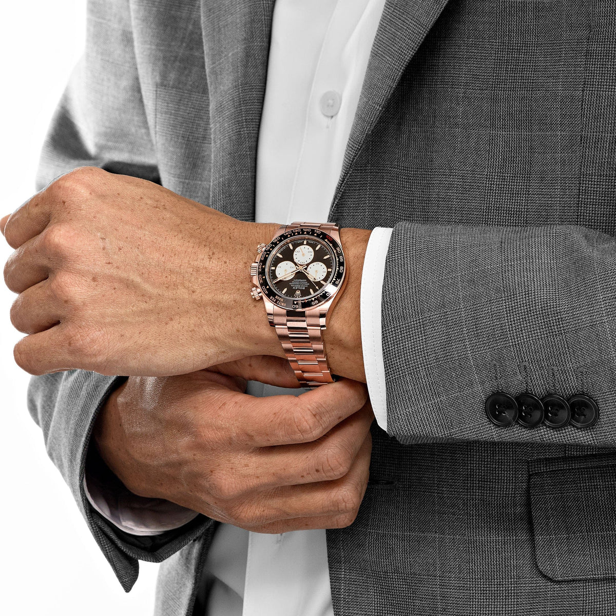 Rolex Daytona 126525LN 'Le Mans' Rose Gold Bright Black Dial (2026)