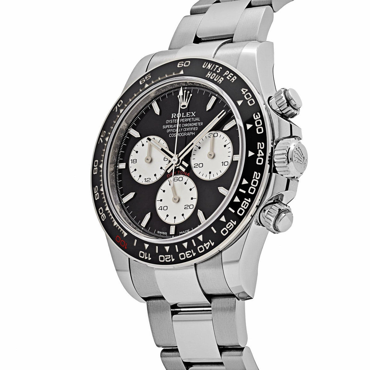 Rolex Daytona 126529LN 'Le Mans' White Gold Black Dial
