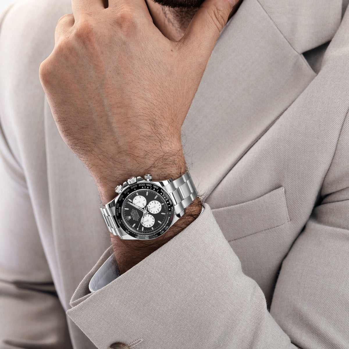 Rolex Daytona 126529LN 'Le Mans' White Gold Black Dial