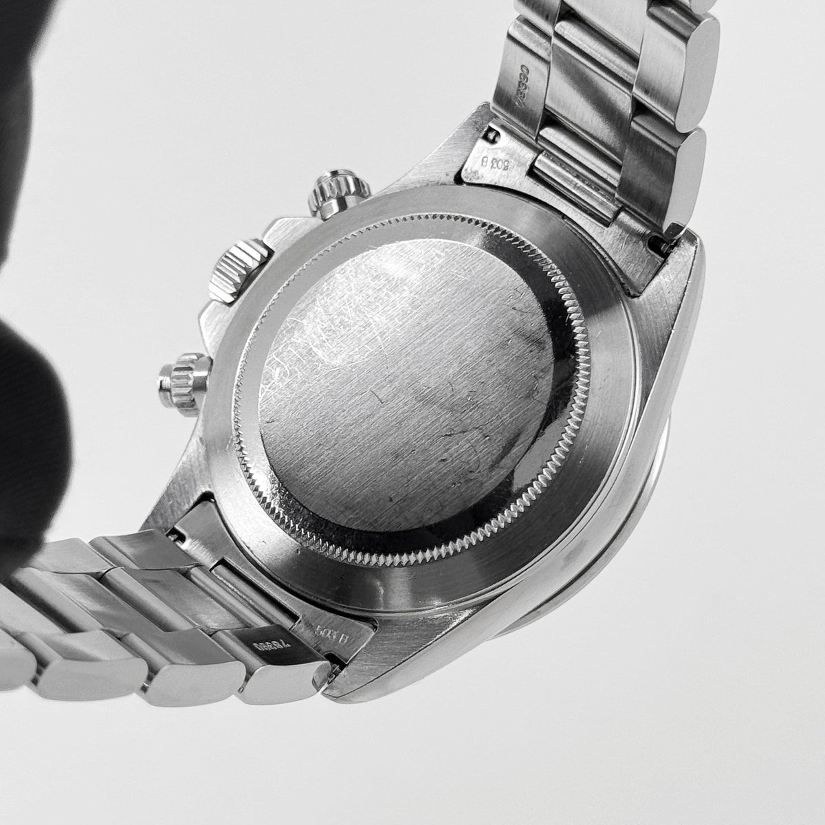 Rolex Daytona 16520 Stainless Steel White Dial Zenith Movement